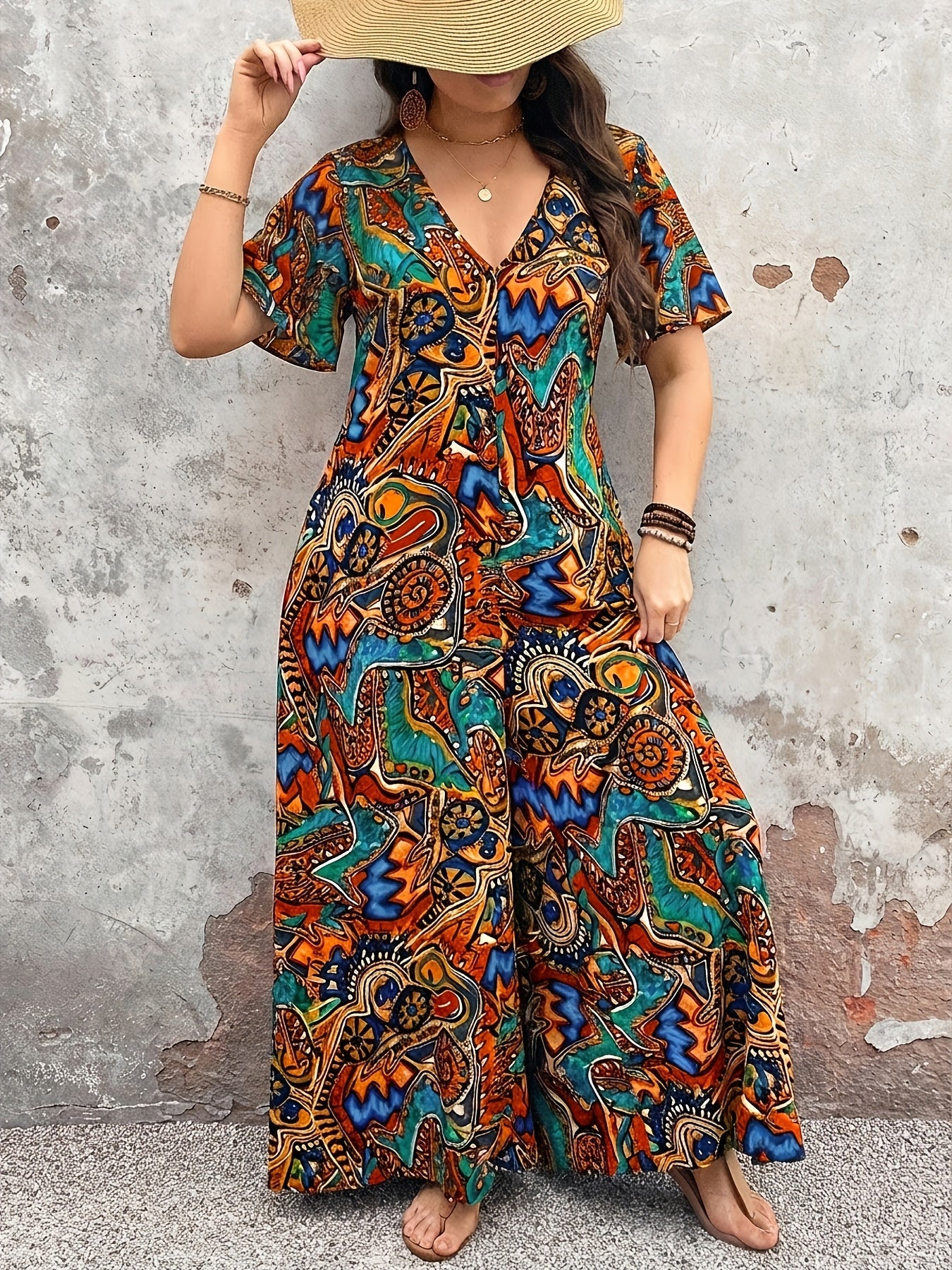 ELLIS | ELEGANT PLUS-SIZE JUMPSUIT