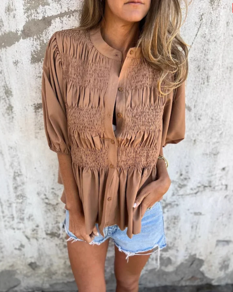 VALETE - Cotton Gauze Blouse