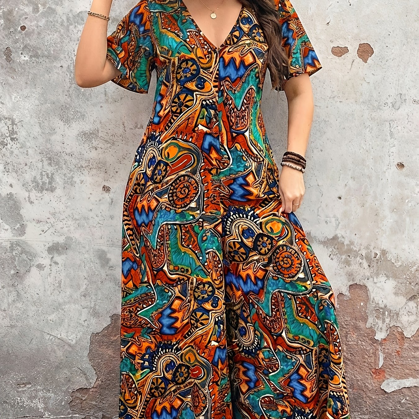 ELLIS | ELEGANT PLUS-SIZE JUMPSUIT