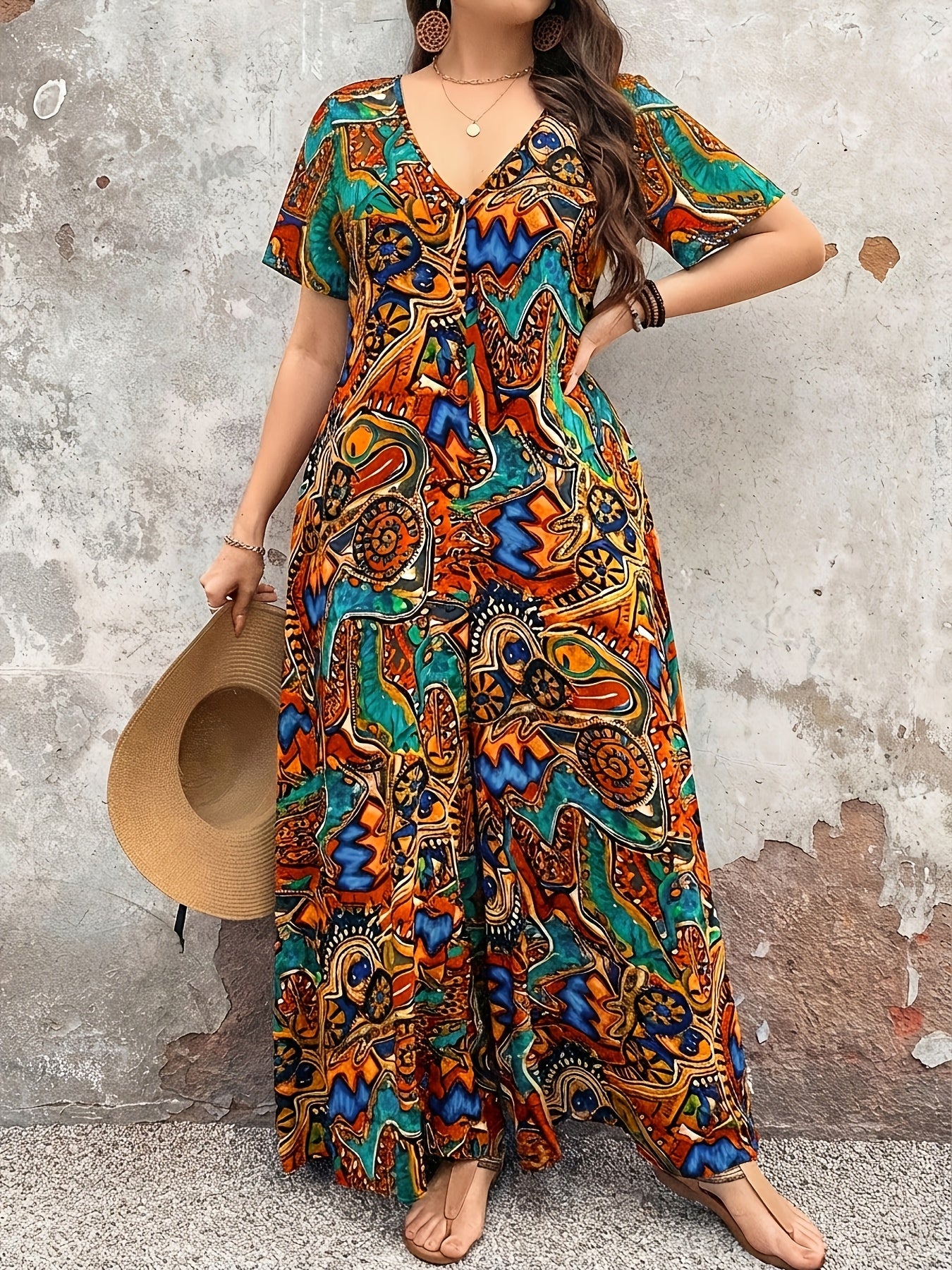 ELLIS | ELEGANT PLUS-SIZE JUMPSUIT